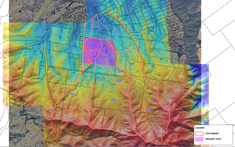 Hydraulic Assessment Springbrook - project figure 1
