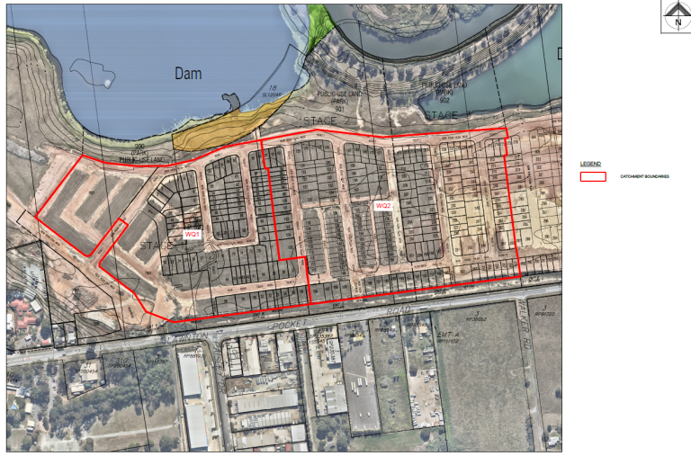 Stormwater Quality Management Plan for Moreton Bay Residential - project figure 1